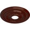Ekena Millwork Galway Ceiling Medallion (Fits Canopies up to 3 1/4"), 15 3/4"OD x 3 1/4"ID x 1"P, Brushed Mahogany CM15GABMF - alternate 3